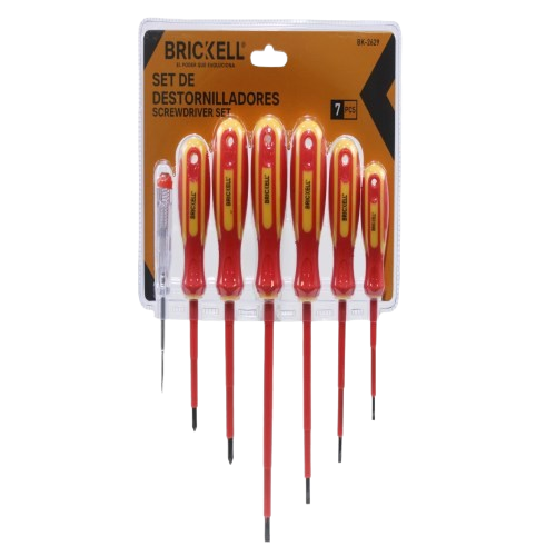 SET DE DESTORNILLADORES 6 PZAS UNID BRICKELL