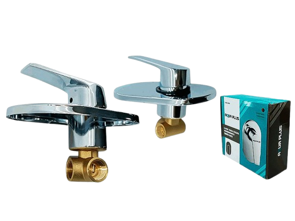 LLAVE PARA DUCHA MONOMANDO ACERO INOX UNID AQUA PLUS
