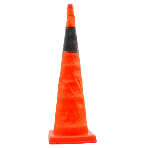 CONO REFLECTIVO PLEGABLE 70CM PARA TRAFICO UNID BRICKELL