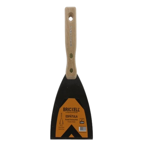 ESPATULA MANGO DE MADERA 4" UNID BRICKELL