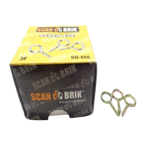 GANCHO DE OJO ARMELLA #3 1CM 144PZAS UNID BRICKELL