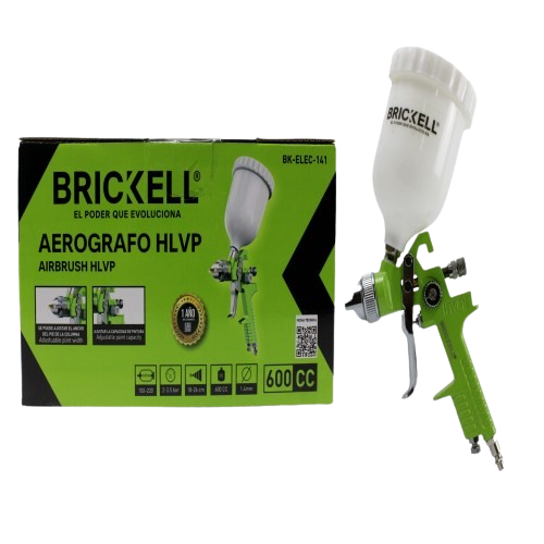 PISTOLA P/PINTAR DE GRAVEDAD 600CC AEROGRAFO UNID BRICKELL