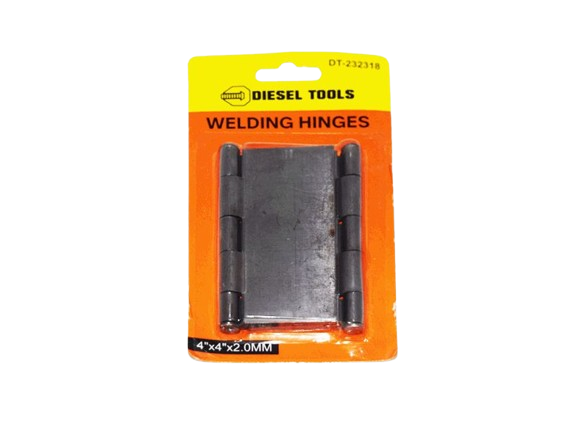 BISAGRA SOLDAR EN BLISTER 4X4" PAR UNID DIESEL TOOLS