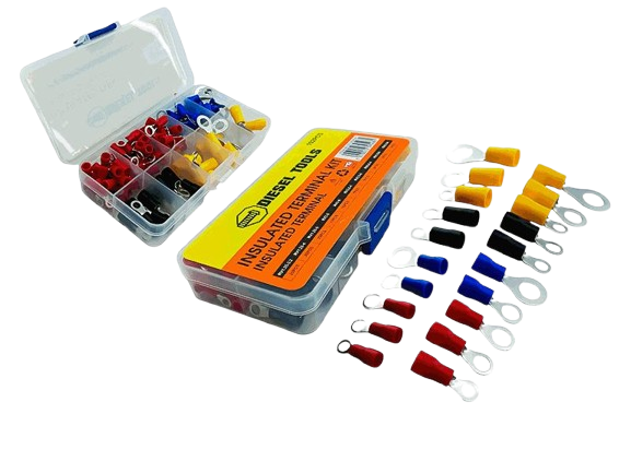 SET DE TERMNALES/CONECTORES ELECT 102 PZAS UNID DIESEL TOOLS
