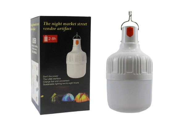 BOMBILLO DE EMERGENCIA 12W 2-8H USB UNID S/M