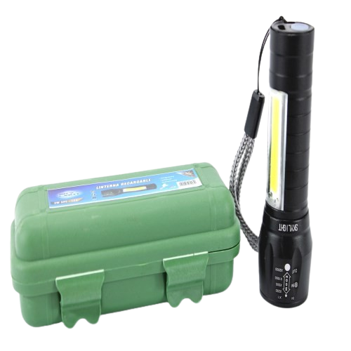 LINTERNA RECARGABLE CON USB UNID BRICKELL