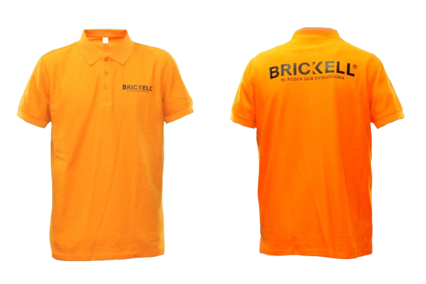 CHEMISES NARANJA TALLA L UNID BRICKELL