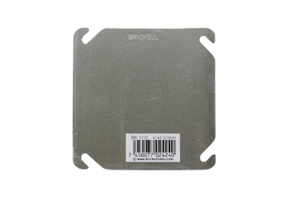 TAPA CIEGA EMT 4"X4" SELLADA UNID BRICKELL