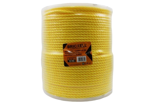 MECATE/CUERDA DE POLIPROPILENO 5/16" X 330 MTS X 10 KG UNID BRICKELL