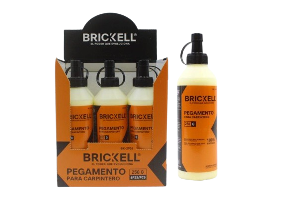 PEGA BLANCA PARA MADERA 250GR UNID BRICKELL