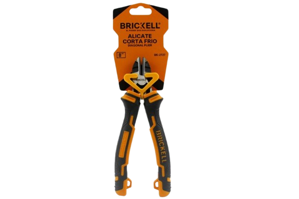 ALICATE ELECTRICISTA CON CORTE 8" PUNTA CORTA UNID BRICKELL