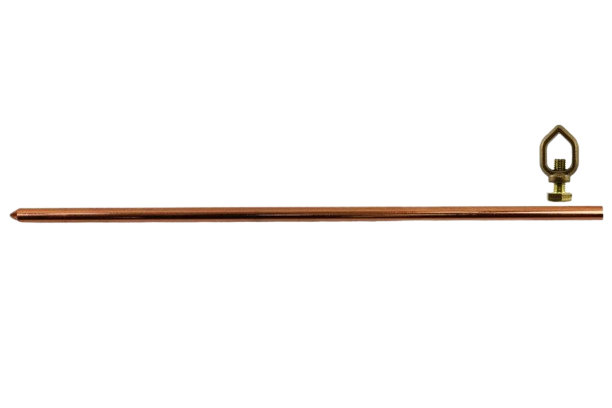 VARILLA POLO A TIERRA ALU-BAÑADO EN COBRE 1/2" 1 METROS UNID BRICKELL