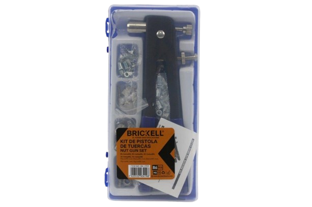 KIT DE REMACHADORAS 86 PZAS UNID BRICKELL
