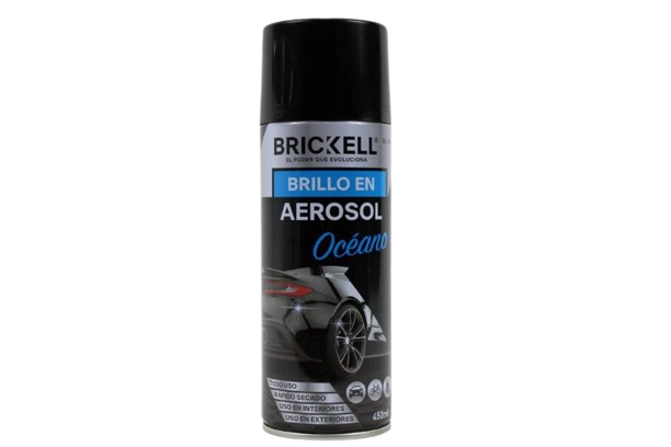 SPRAY BRILLO PARA CARRO 450 ML OLOR SURTIDO UNID BRICKELL