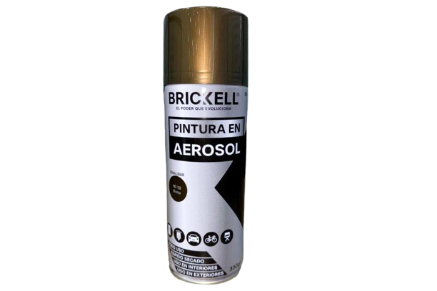 SPRAY PINTURA 450ML BRONCE METALIZADO UNID BRICKELL