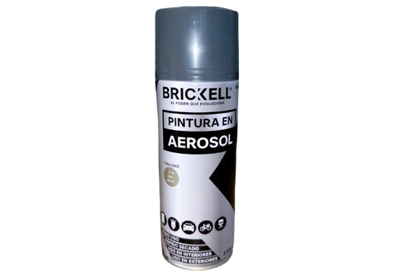 SPRAY PINTURA 450ML GRIS MEDIO #22 UNID BRICKELL