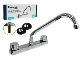 LLAVE DOBLE PARA FRAGADERO 1/2" M/HEXAG UNID GRIMAX