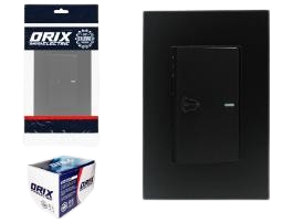 INTERRUPTOR PARA TIMBRE NEGRO UNID ORIX