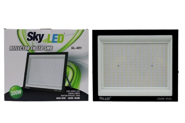 REFLECTOR LED 200W 110-265V IP65 UNID SKY LED