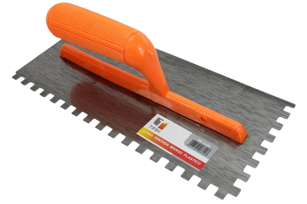 PALUSTRA LLANA METALICA CON DIENTE UNID TREK