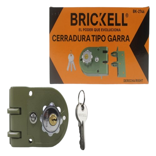 CERRADURA DE SOBRE PONER TIPO GARRA DERECHA UNID BRICKELL