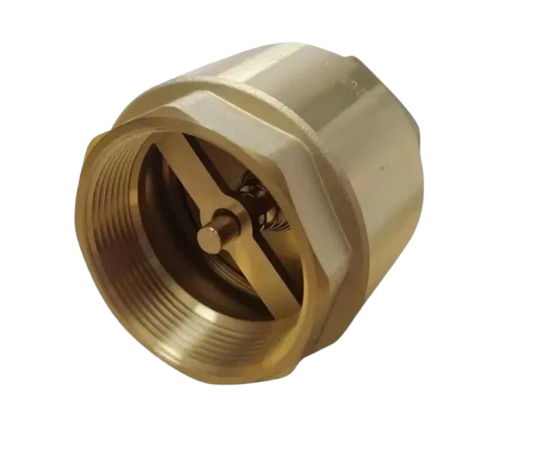 VALVULA CHECK DE BRONCE 1/2" CON RESORTE DE BRONCE UNID AQUA PLUS