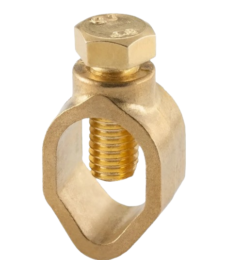 CONECTOR PARA VARILLA POLO A TIERRA 1/2" Y 3/8" UNID BRICKELL