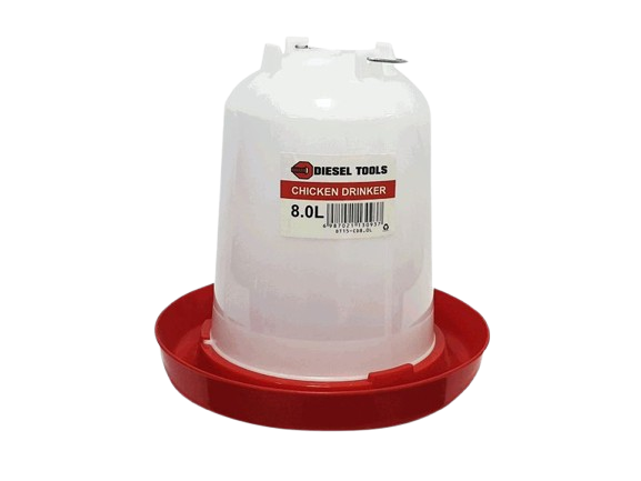 BEBEDERO COMEDERO DE GALLINA 8 LTS UNID DIESEL TOOLS