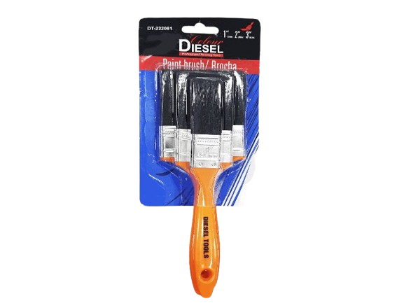 SET DE BROCHAS 1"-2"-3" 3PZAS UNID DIESEL TOOLS