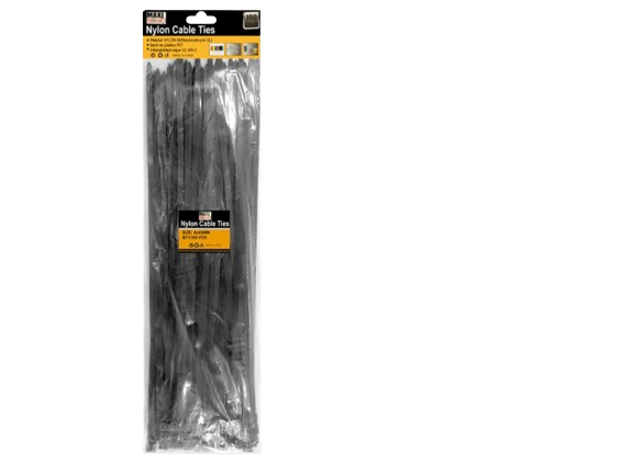 TIRRAP ZUNCHO NEGRO 8x450MM 100 PZAS UNID MAXI TOOLS