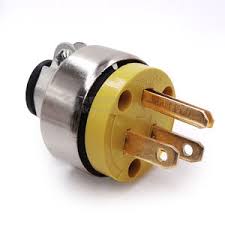 ENCHUFE METALICO MACHO 3 PINES 15A 125V UNID V-TEG
