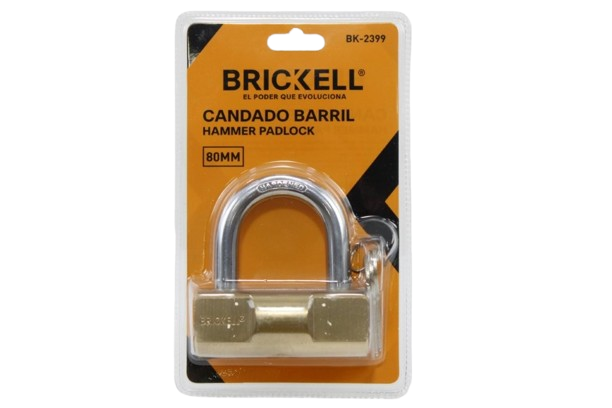 CANDADO BARRIL 80MM UNID BRICKELL