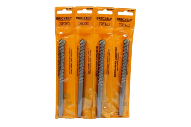 BROCA PROFESIONAL PARA CONCRETO 1/2" x 6" UNID BRICKELL