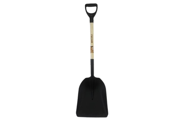 PALA CUADRADA M/ DE MADERA + PLÁSTICO NEGRO UNID BRICKELL