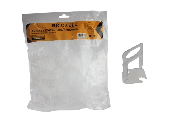 NIVELADORES DE CERAMICA 36.5*34.5*1.5MM 100 PZAS / BOLSA UNID BRICKELL