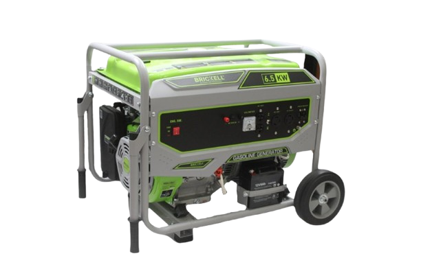 GENERADOR ELEC DE GASOLINA 6000W T=25LTS UNID BRICKELL
