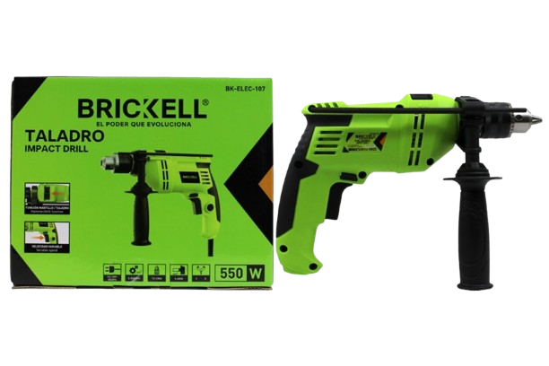 TALADRO PERCUTOR ELECTRICO 550W UNID BRICKELL