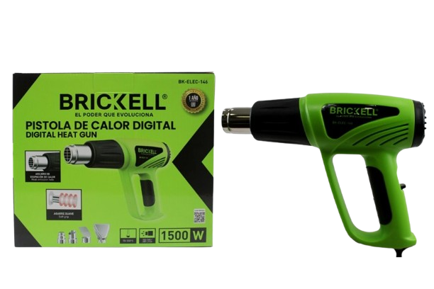 PISTOLA DE CALOR DIGITAL 1500W 110- 120V UNID BRICKELL