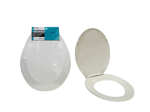 ASIENTO DE INODORO 17" UNID AQUA PLUS