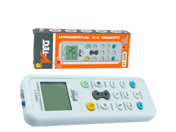 CONTROL REMOTO  UNIVERSAL PARA AIRE ACONDICIONADO UNID V-TEG