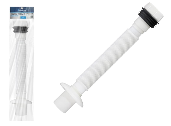 DESAGUE DRENAJE DE FREGADERO 1 1/2" - 40MM X 80 CM UNID GRIMAX