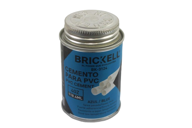 PEGA SOLDADURA PVC 118ML UNID BRICKELL