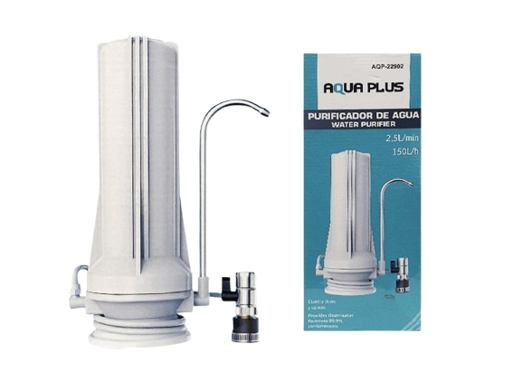 PURIFICADO DE AGUA CON DISPENSADOR 2,5 L/M UNID AQUA PLUS