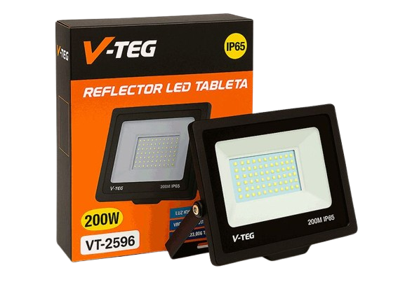 REFLECTOR PANEL LED 200W IP65 EXTERIOR UNID V-TEG