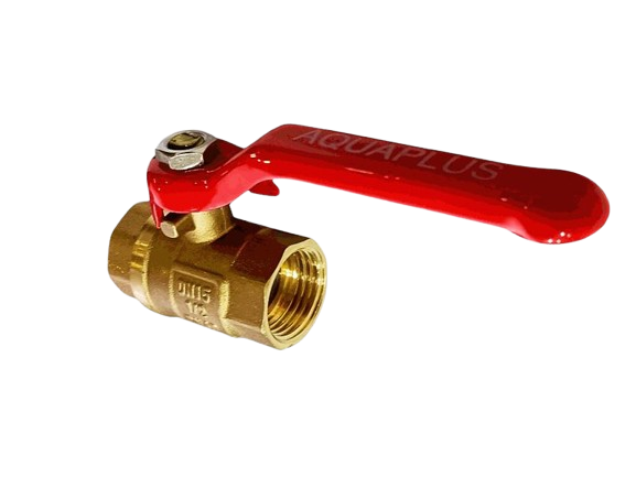 VALVULA DE BOLA 1/2" BRONCE UNID AQUA PLUS