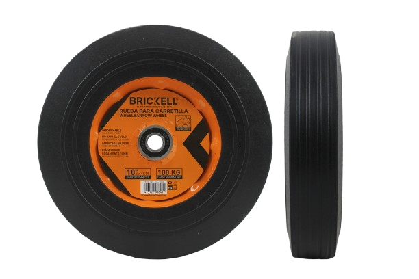 RUEDA PARA CARRETILLA SOLIDA 10"-100KG UNID BRICKELL