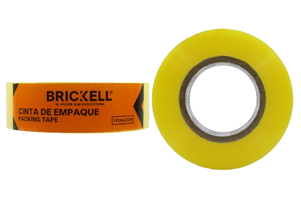 CINTA EMBALAJE TRANSPARENTE 195MTS-4.5CM UNID BRICKELL