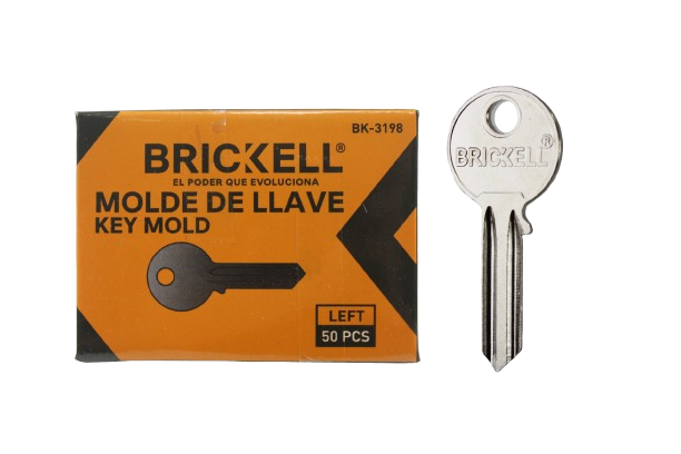 MOLDE DE LLAVE IZQUIERDA 9G - 50 PZAS UNID BRICKELL