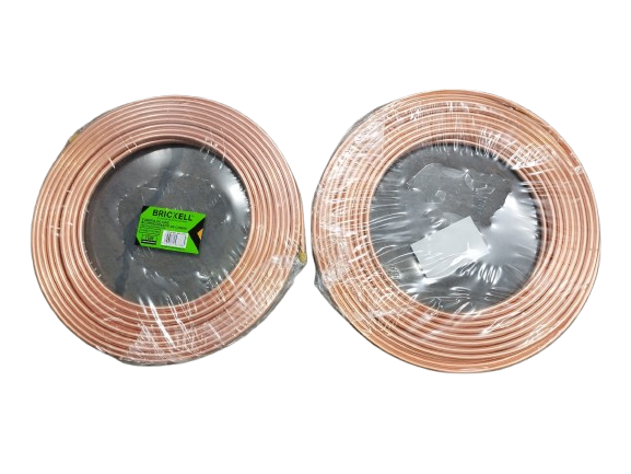 TUBERIA AIRE ACONDICIONADO COBRE 1/4" 15 MTS UNID BRICKELL