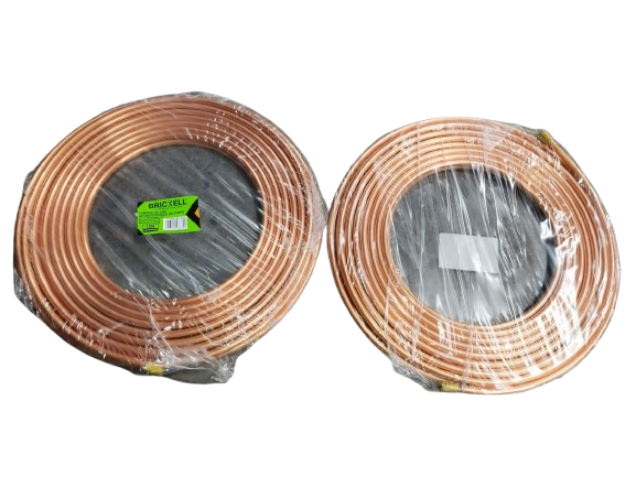 TUBERIA AIRE ACONDICIONADO COBRE 3/8" 15MTS UNID BRICKELL